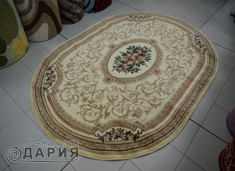 Тъкан персийски килим Blue stones 5261_CREAM